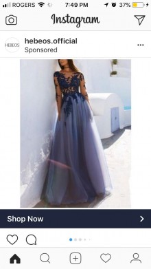 see through prom dress