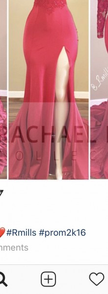dress with slit