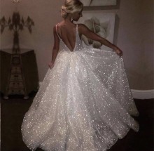glittery dress