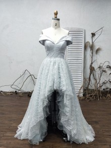sparklyglittery upside down trianglular shaped dress