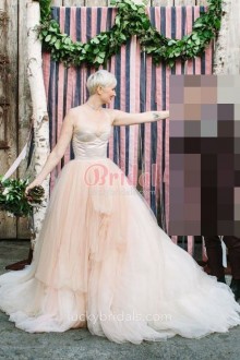 colored wedding gown