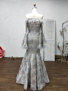 custom designed senior prom dress