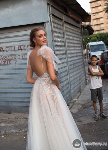 lace and tulle dress