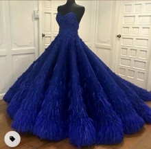 rhinestone or crystal embellished wedding dress