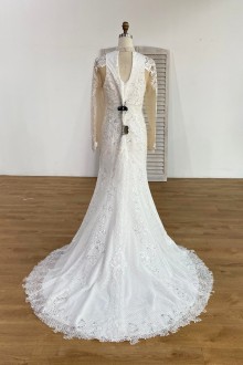 ivory mermaid wedding dress 2021