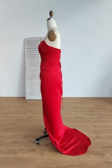 customized satin dress