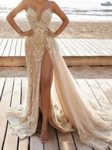 lace prom dress