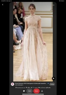 high neck dress