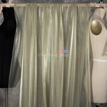 shimmering golden fabric