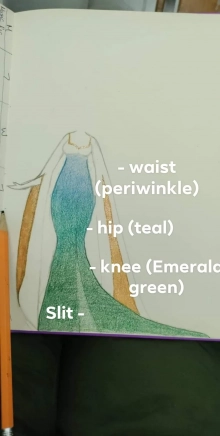 custom dress details