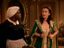 green dress in Gone With The Wind