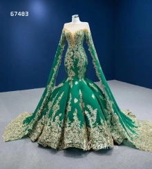 green velvet coat with gold embroidery