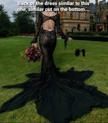 the back of the dress
