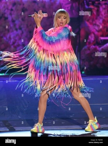 Taylor Swift Wango Tango rainbow playsuit