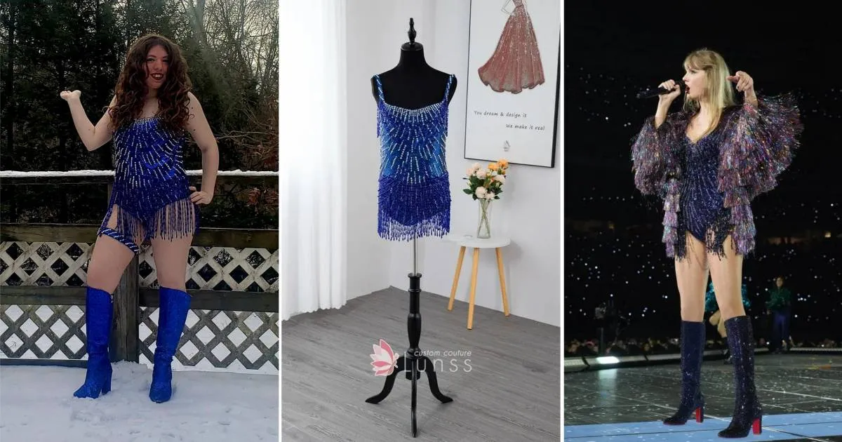 custom made romper Taylor Eras tour Midnights concert
