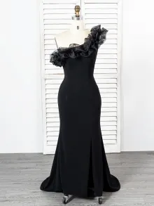 Lunss custom ruffled moms dress