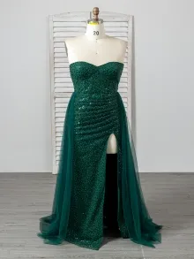 elegant custom prom gown