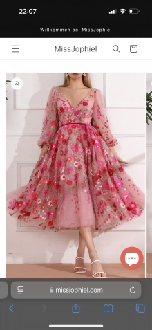 fuchsia floral lace all over dress
