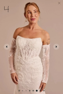 boning added to dress