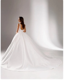 off white satin wedding dress off white satin wedding dress