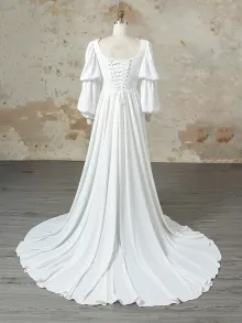 Lunss custom made long sleeve dress