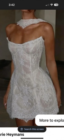 short bridal dress inspiration