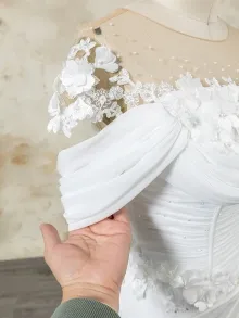 draped sleeve