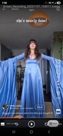 event gown with floor length sleeves