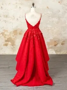 Lunss custom made red heart dress