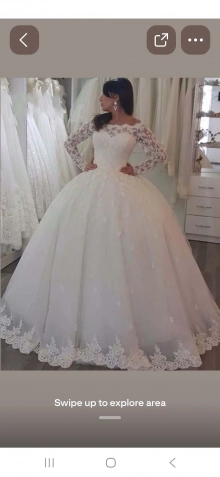 plus size wedding dress