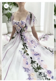 floor length dress