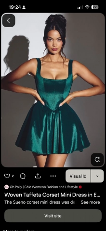 square neck short dress