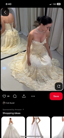 strapless dress