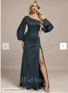 long sleeve bridesmaid dress