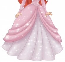 big ballgown skirt with layer over skirt