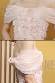 off shoulder dress