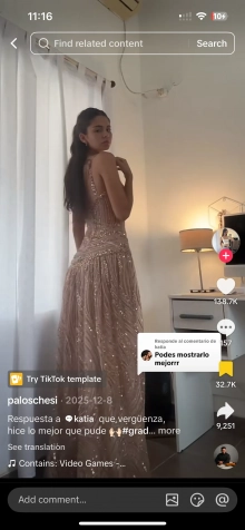 sequinned dress