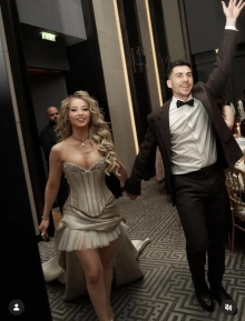 champagne rhinestone corset dress inspiration