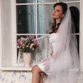 illusion tulle chapel length bridal long veil floral accent