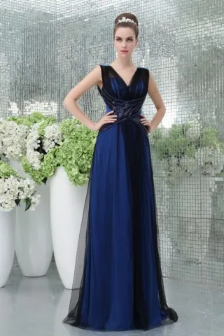 royal blue net gown