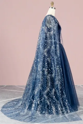 starry ball gown
