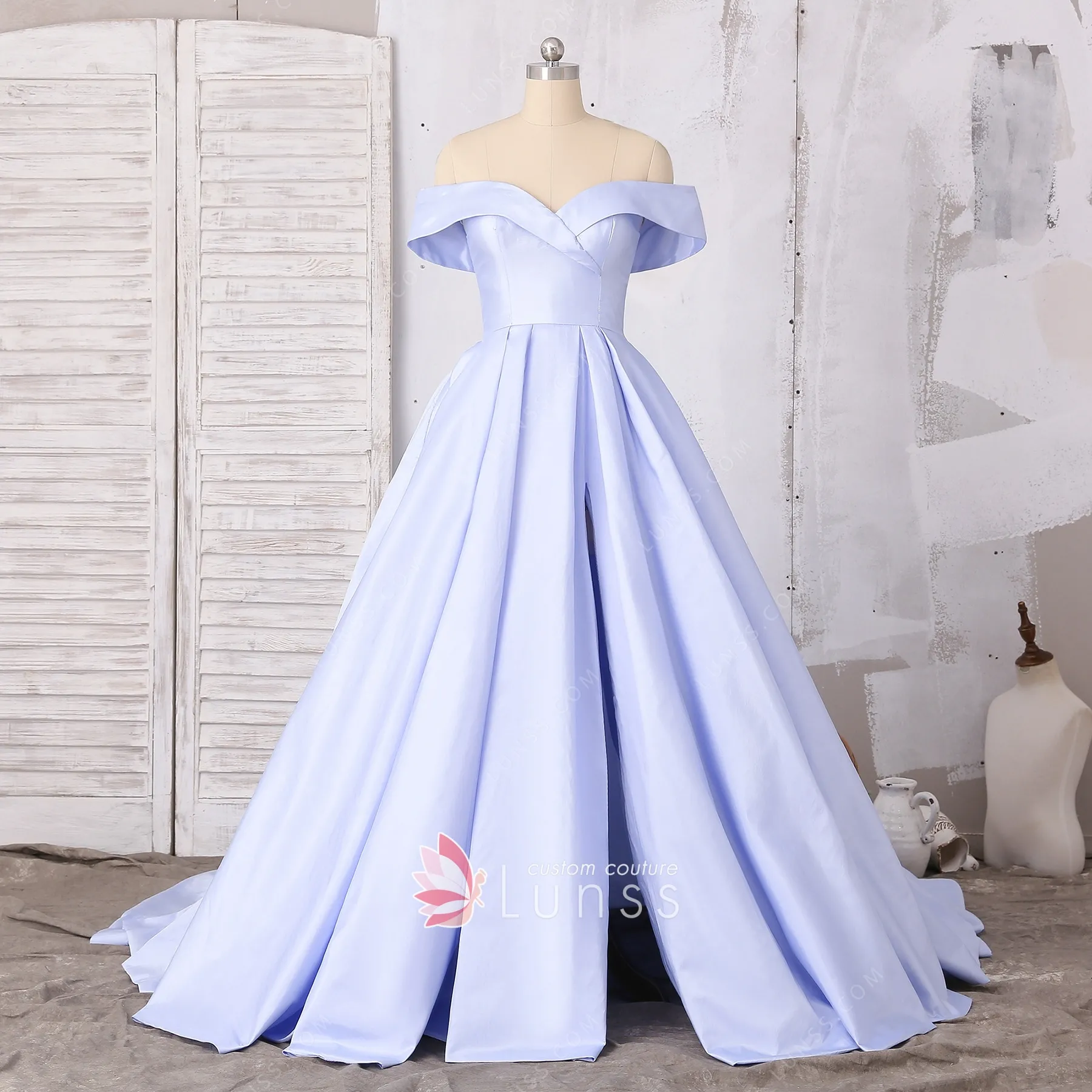 lavender evening dresses