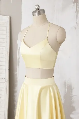 daffodil two piece dress