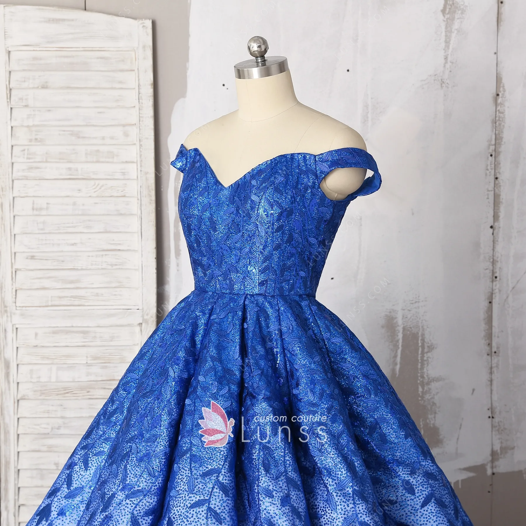 royal blue cocktail dress