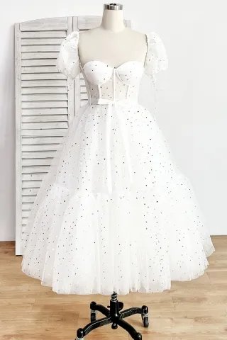 Tea Length Formal \u0026 Semi-Formal Dresses 