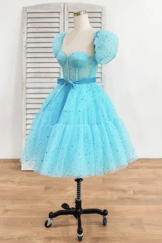 stars moons sequinned pool party dress