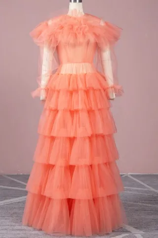 Tafuta Tulle Prom Dress A Line - Ukurasa 3 - Lunss