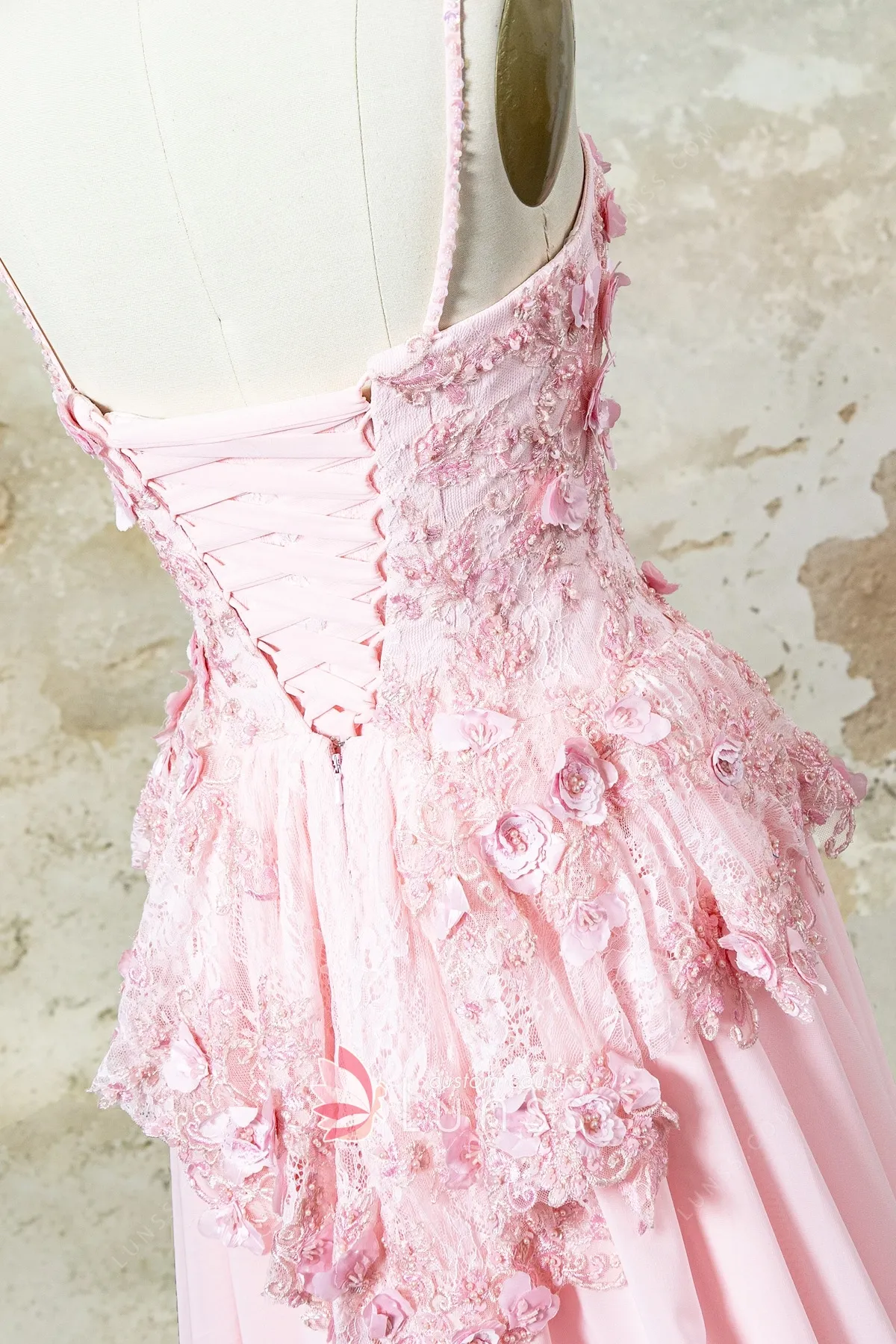 romantic pink floral lace peplum dress romantic pink floral lace peplum dress