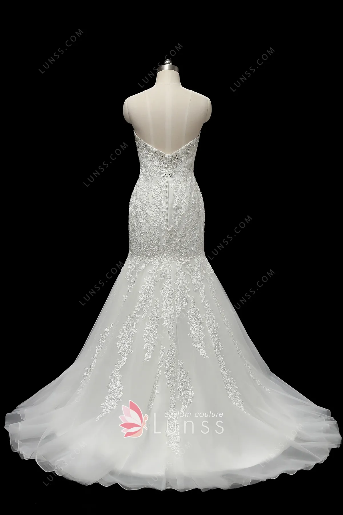 red boho wedding dress