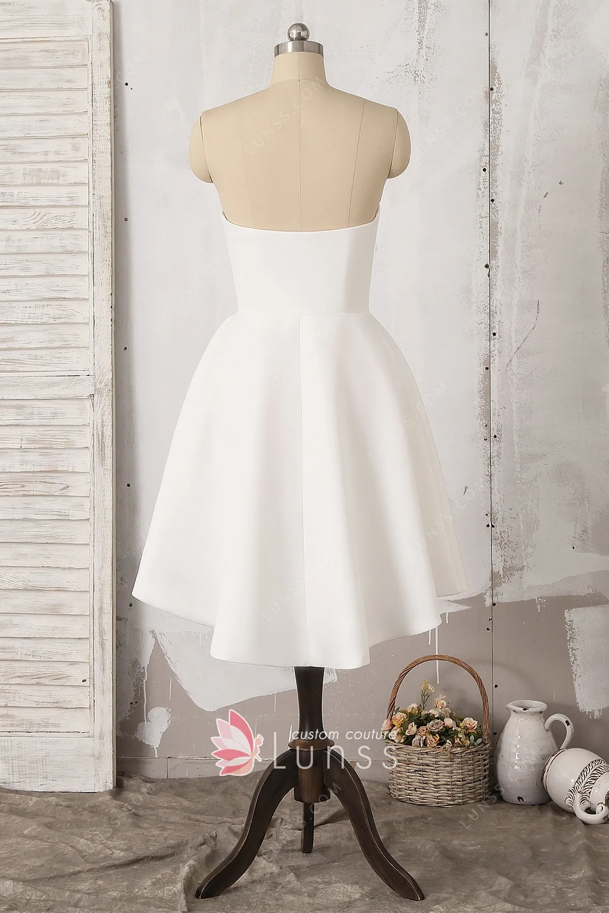 princess polly baby blue dress What to Wear to a Bridal Shower as a Guest main image 0